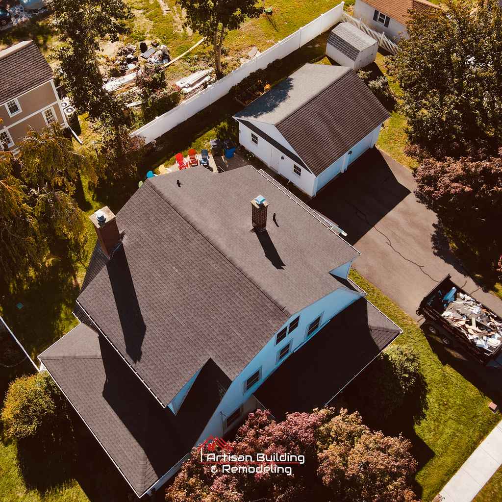 asphalt shingle roofing in Berlin installed by Artisan Building and Remodeling